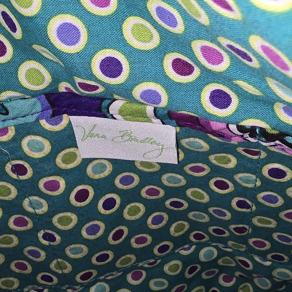 Vera Bradley Purple Paisley Bag, NWOT - Picture 10 of 12